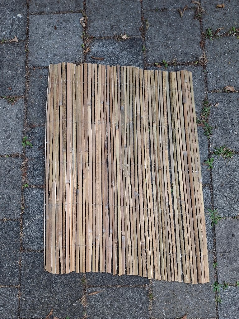 Deel bamboe hek gratis ophalen, Ophalen, Overige typen, Minder dan 2 meter