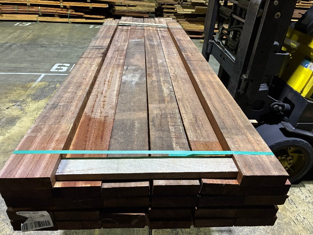 Angelim Vermelho hardhout balken planken 45x145mm, Ophalen, Nieuw, Hardhout, 250 cm of meer