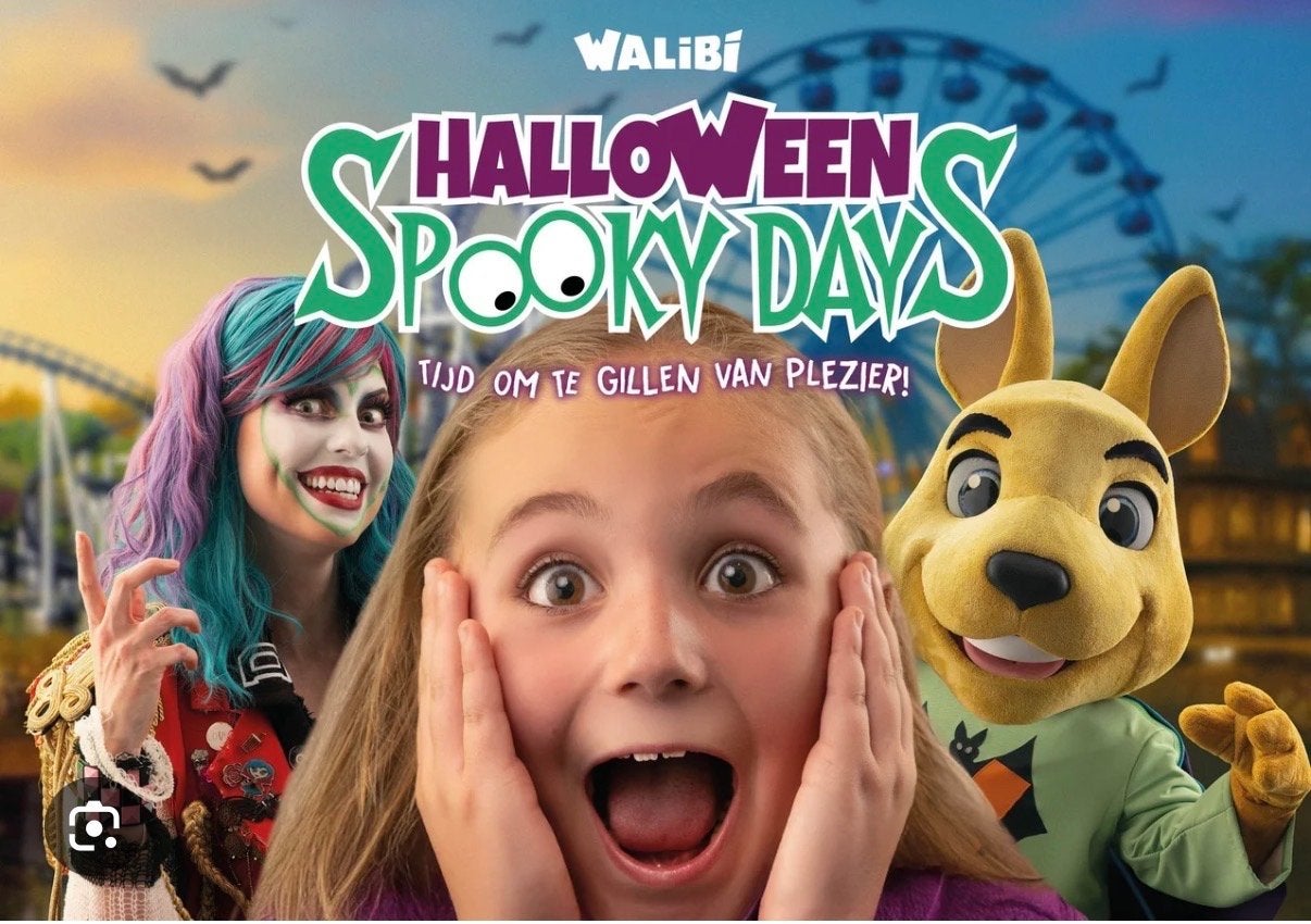 2 kaartjes voor walibi 21 oktober, Twee personen