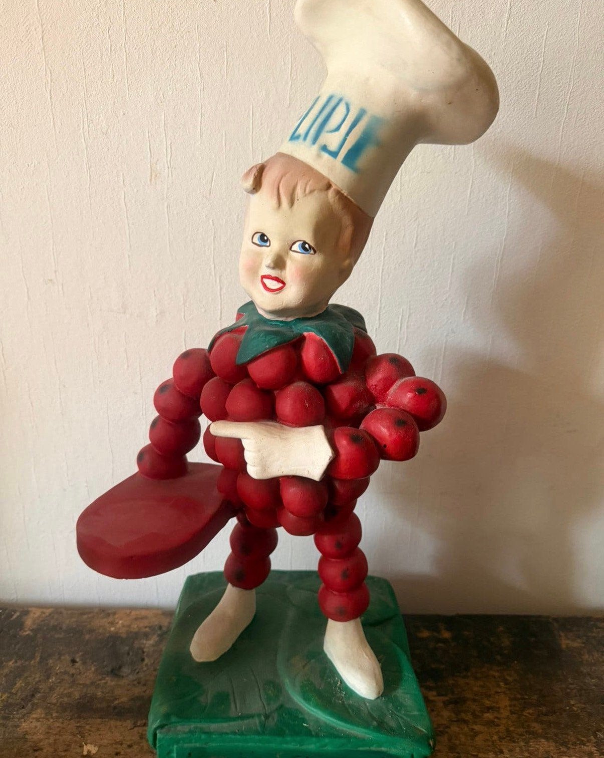 Origineel groot vintage flipje van tiel etalage beeld 50 cm, Ophalen of Verzenden, Zo goed als nieuw, Gebruiksvoorwerp