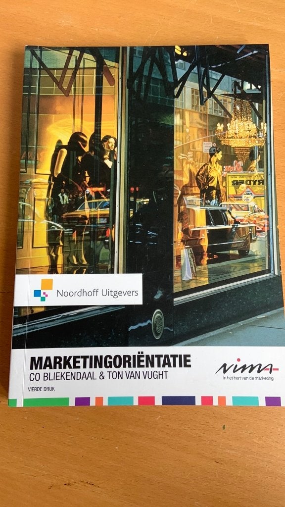 Co Bliekendaal & Ton van Vught - Marketingorientatie, Ophalen of Verzenden, Zo goed als nieuw