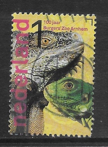 2013, Burgers' Zoo, Groene Leguaan [3035] (K1410), Ophalen of Verzenden