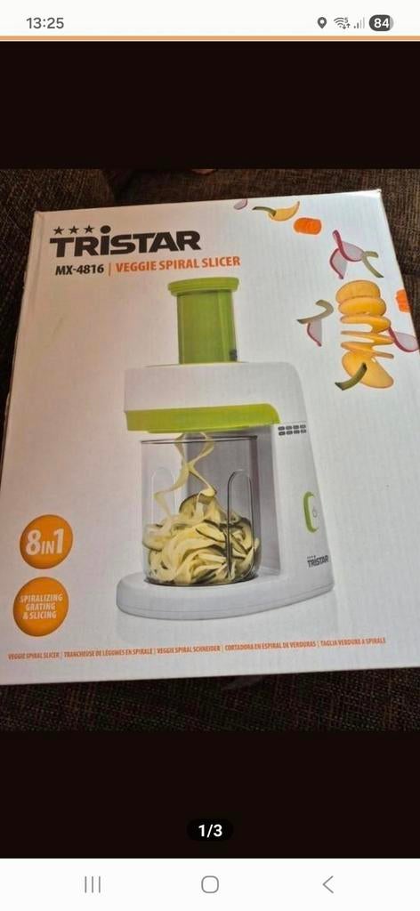 Tristar MX-4816, Witgoed en Apparatuur, Keukenmixers, Zo goed als nieuw, 3 snelheden of meer, Ophalen