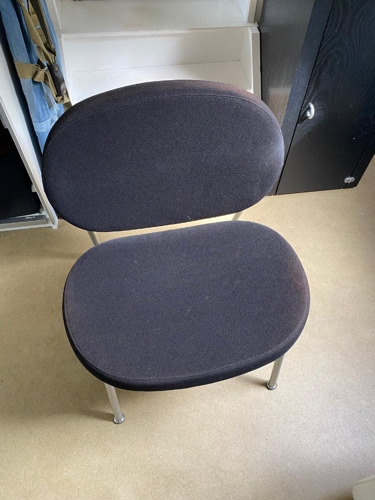 Stoel, Ophalen, Gebruikt, Zwart, Vrij strak, design
