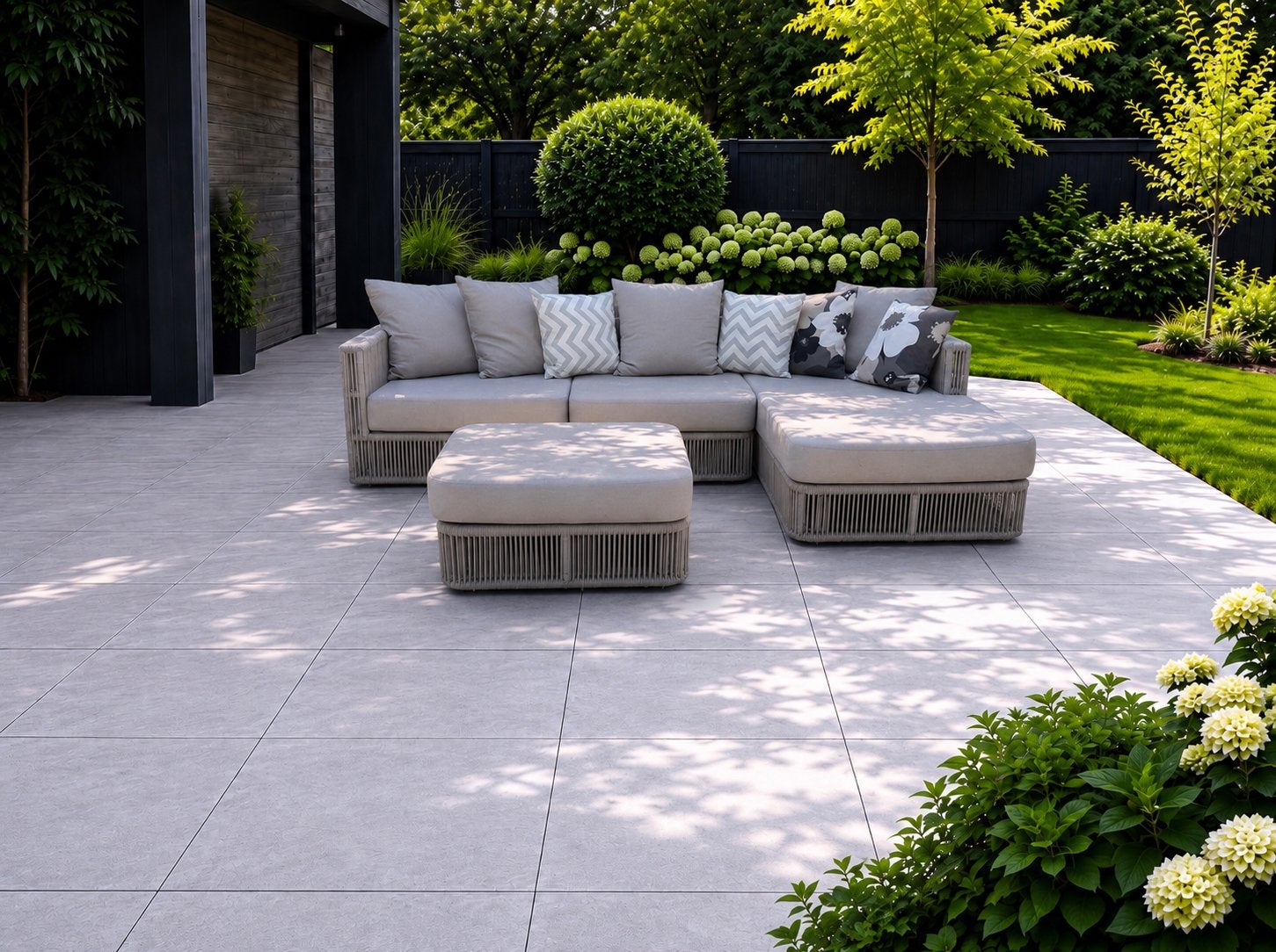 Borek Linclon Loungeset, Tuin en Terras, Tuinsets en Loungesets, Ophalen, Zo goed als nieuw, Wicker, Hocker