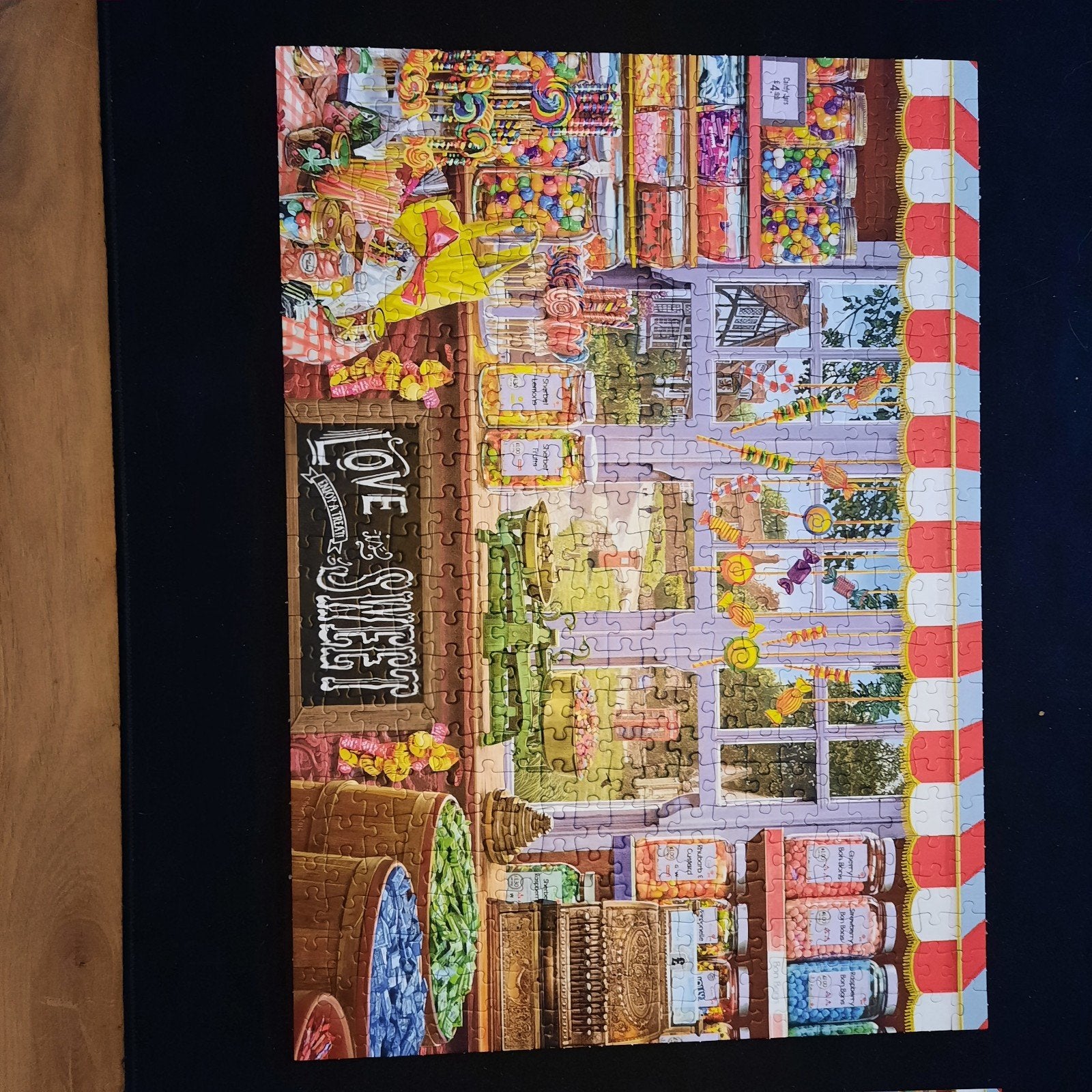 Jumbo Legpuzzel Sydney's Sweet Shop 500 stukjes, Ophalen of Verzenden, 500 t/m 1500 stukjes, Zo goed als nieuw, Legpuzzel