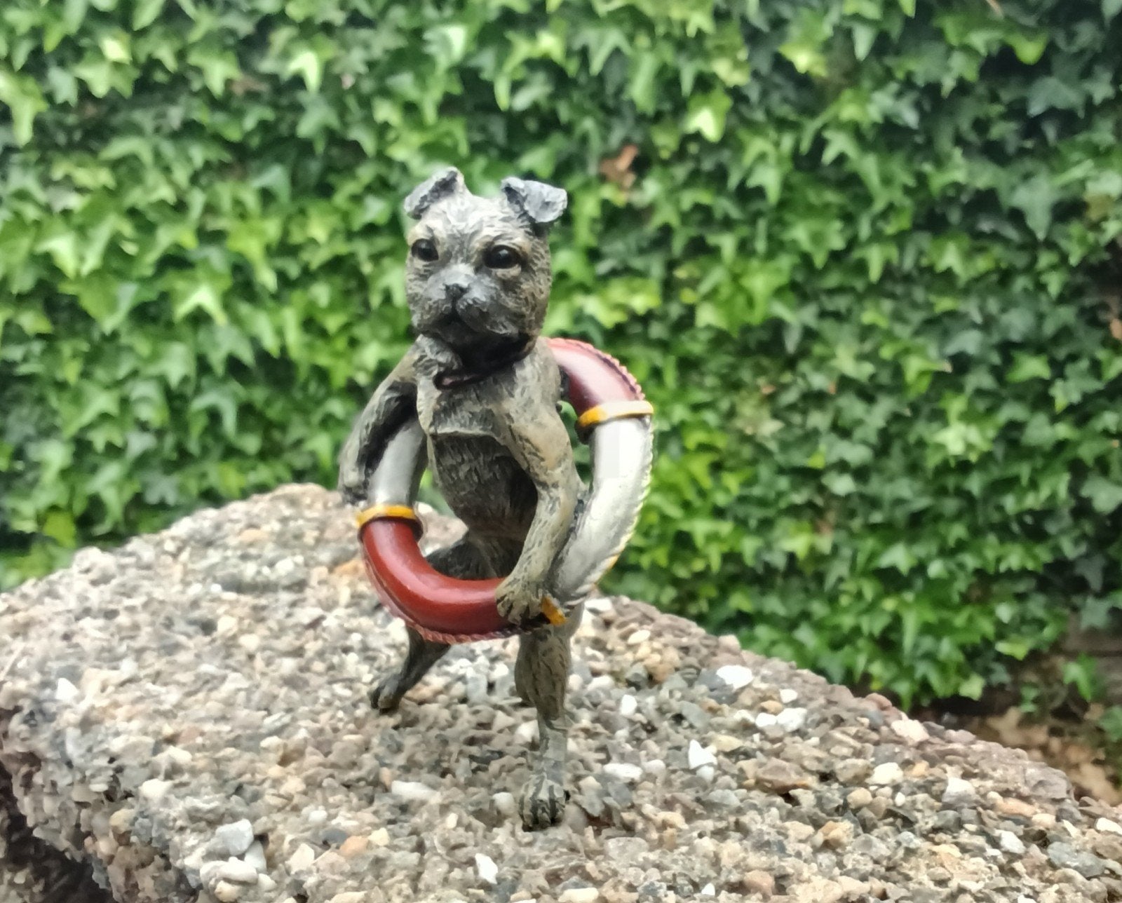 Bergmann signed , cold painted bronze., Verzamelen, Beelden en Beeldjes, Ophalen of Verzenden