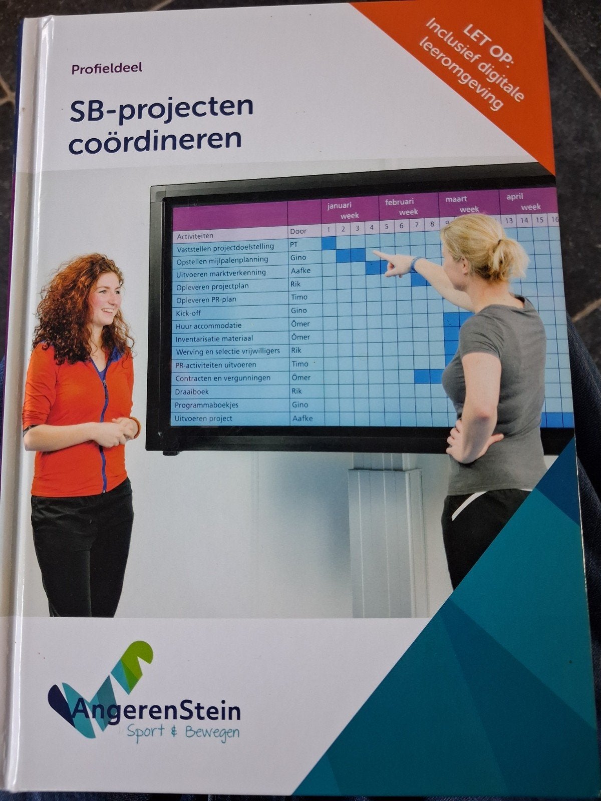 SB-projecten coördineren Angerenstein Sport en Bewegen, Ophalen of Verzenden, Beta, Nieuw, MBO