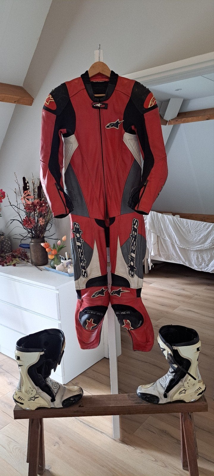 Alpinestars motorpak en laarzen, Motoren, Kleding | Motorkleding, Ophalen of Verzenden, Tweedehands, Laarzen