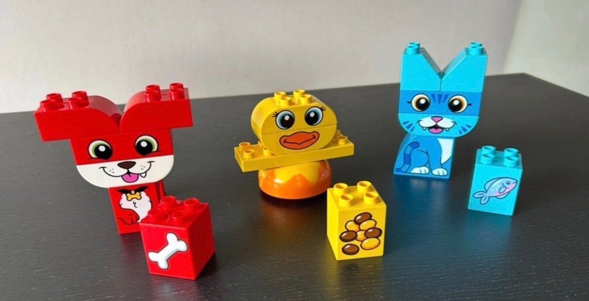 LEGO Duplo Mijn Eerste Puzzeldieren 10858, Ophalen, Gebruikt, Overige thema's, Compleet