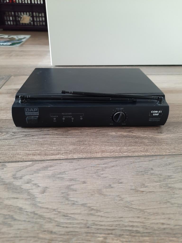 DAP Audio COM-31 UHF Ontvanger - Draadloze Microfoon receive, Telecommunicatie, Ophalen of Verzenden, Gebruikt, Ontvanger