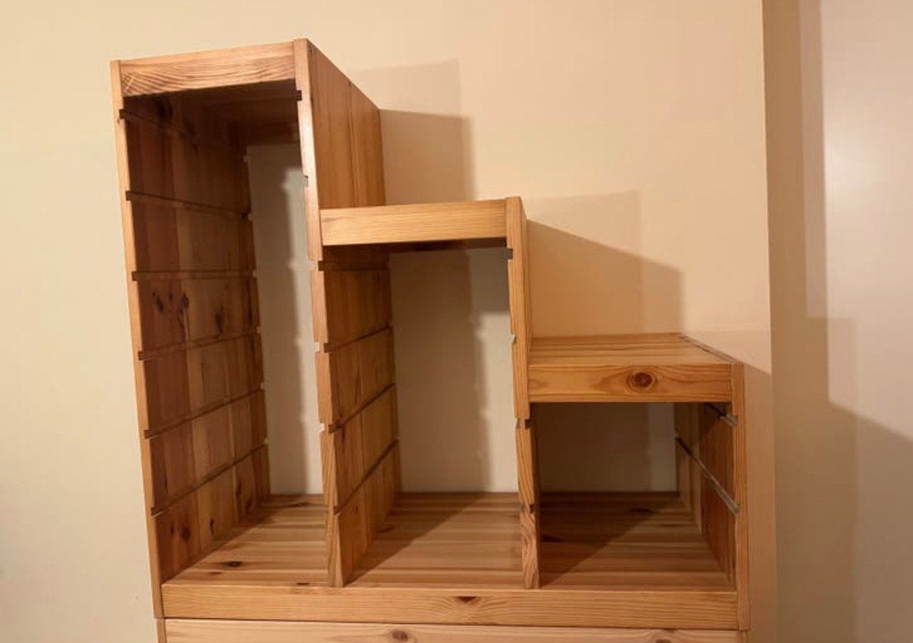 Grenen ikea trofast trapkast, Huis en Inrichting, Ophalen, Zo goed als nieuw