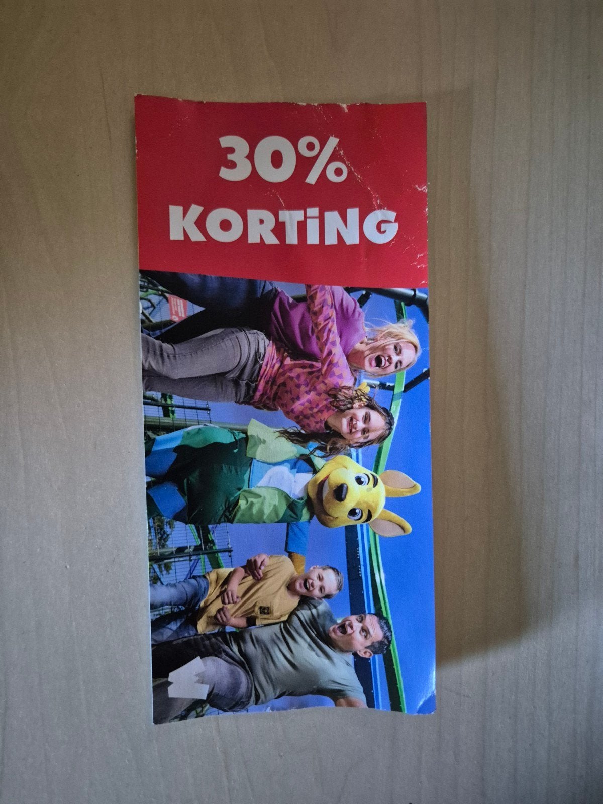 Walibi kortingscode, Tickets en Kaartjes, Eén persoon, Kortingsbon, Pretpark