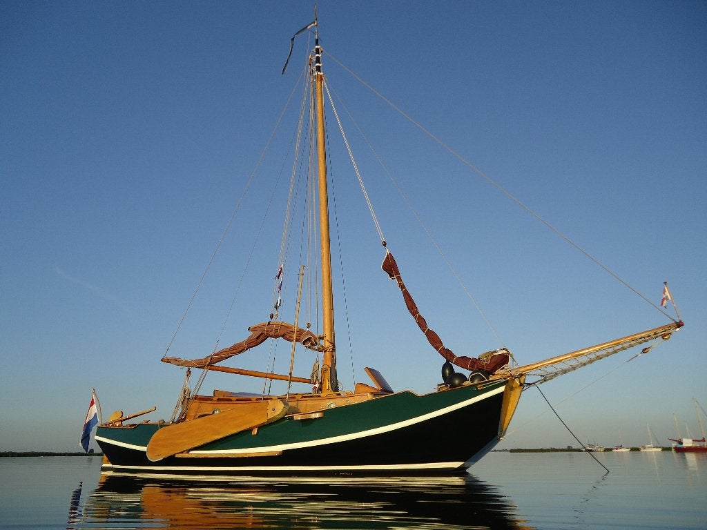 Zeeschouw, Watersport en Boten, 9 m, Gebruikt, Staal, Binnenboordmotor