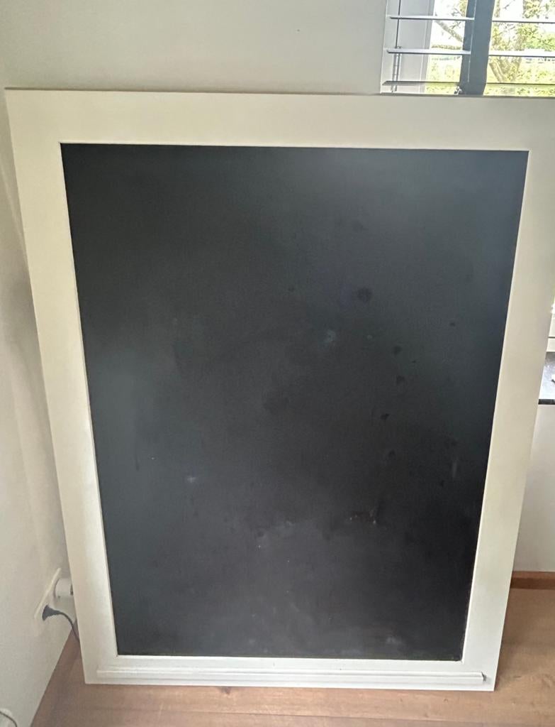 Prachtig XXL magnetisch krijtbord 160x120 cm, Diversen, Schoolborden, Ophalen, Gebruikt, Krijtbord