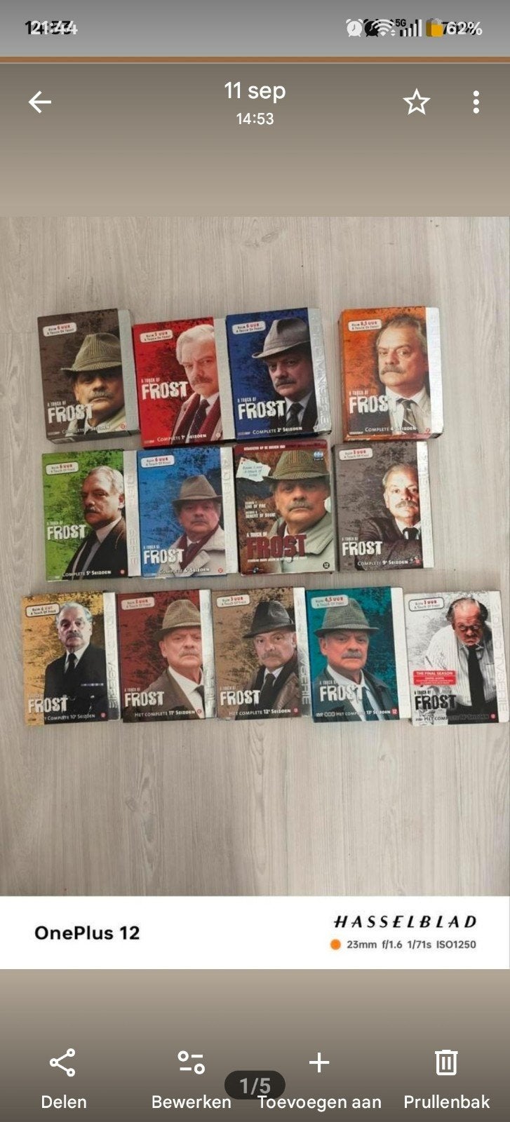 INSPECTOR FROST 13 BOXEN GENIETEN ZONDER IRRITANTE RECLAMES, Alle leeftijden, Ophalen of Verzenden, Zo goed als nieuw
