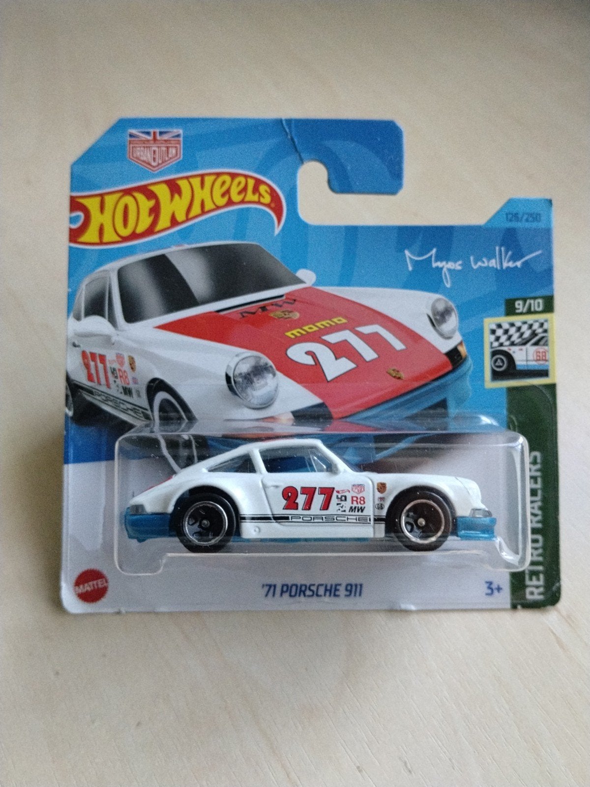 Hotwheels '71 Porsche 911 hot wheels, Ophalen of Verzenden, Nieuw, Auto