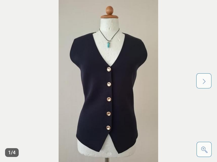 Donkerblauw gilet stretch maat L Zara Nieuw, Kleding | Dames, Tops, Maat 38/40 (M), Nieuw, Zonder mouw, Zara Basic