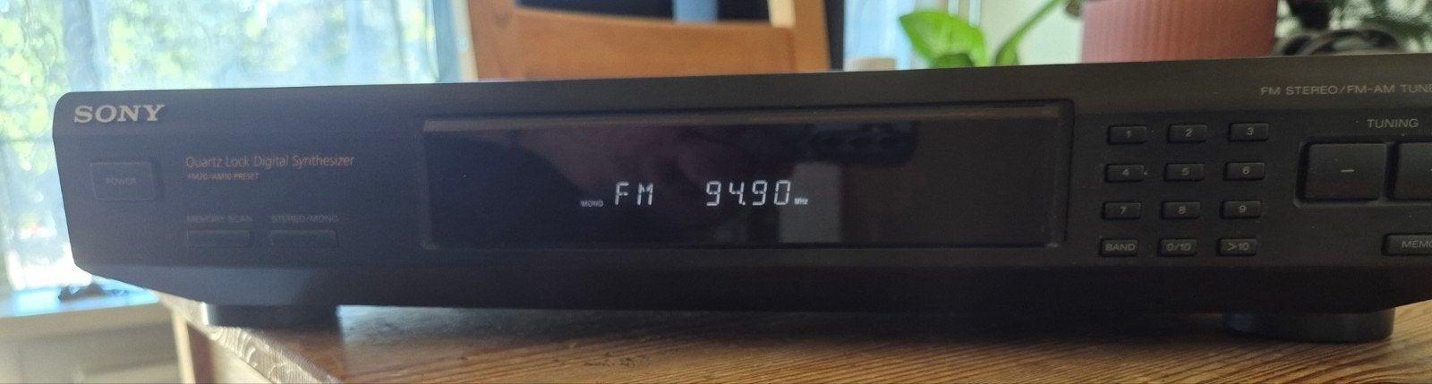 Sony ST-JX661 FM Stereo/FM-AM Tuner, Ophalen, Gebruikt, Analoog