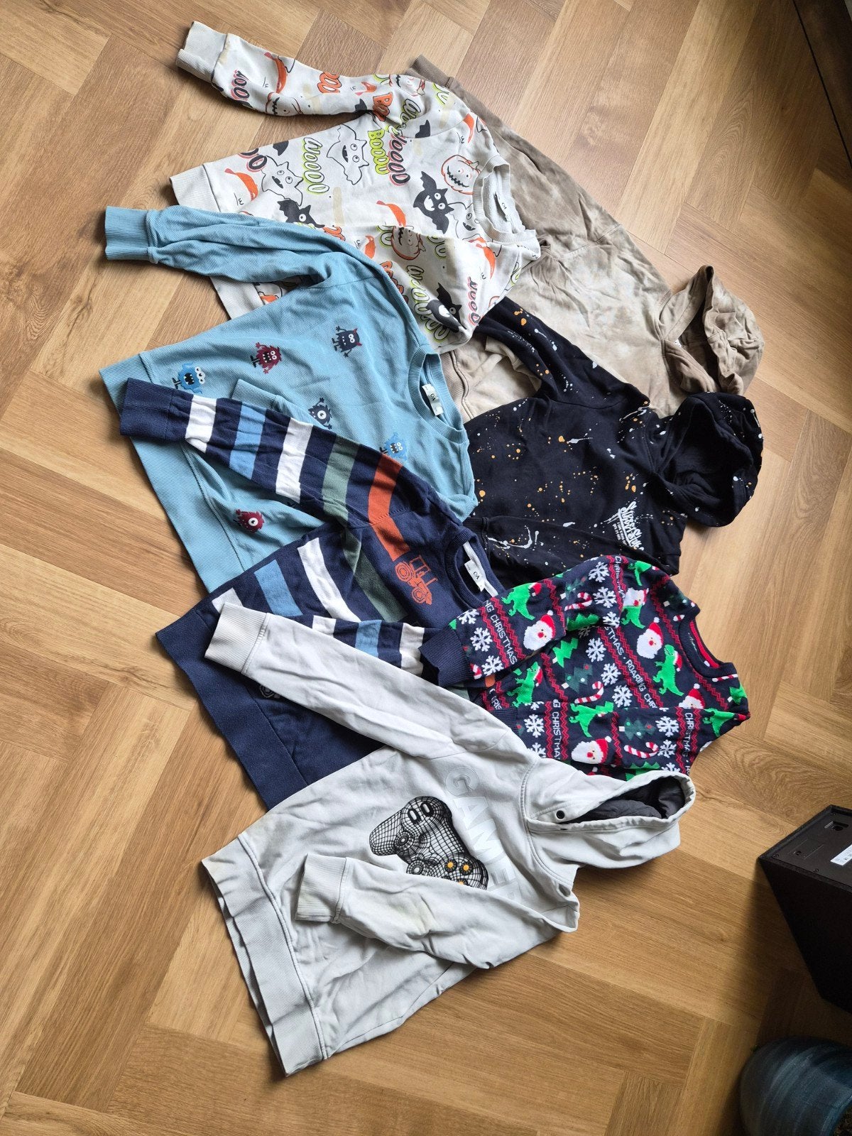 kledingpakket! truien, broeken, voor +- 7 jaar oud, kersttr, Ophalen, Gebruikt, Jongen, Overig