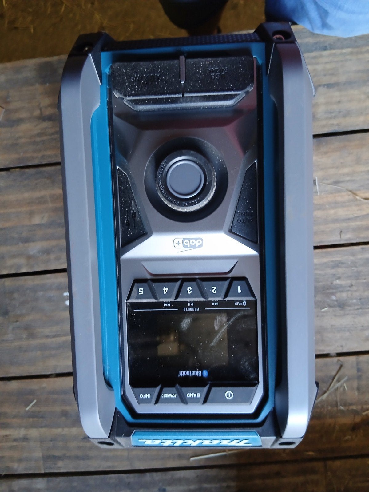 Makita MR007G Bouwradio DAB+ Bluetooth, Audio, Tv en Foto, Radio's, Ophalen of Verzenden, Gebruikt, Bouwradio