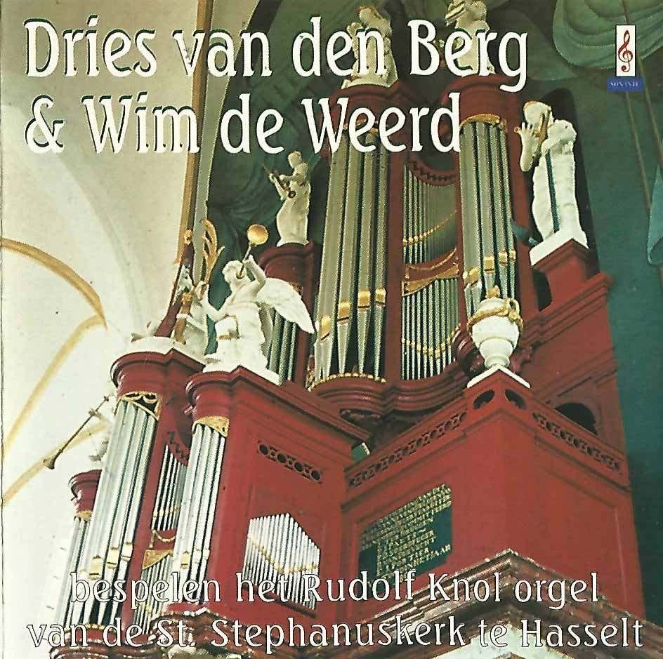 OrgelCD: Dries van den Berg en Wim de Weerd - Hasselt, Ophalen of Verzenden, Zo goed als nieuw, Instrumentaal, Orgel