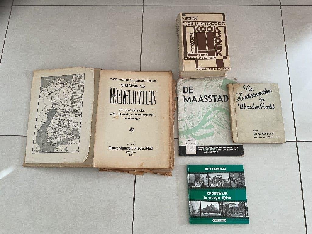Diverse oude boeken, Ophalen, Gelezen, Diverse auteurs