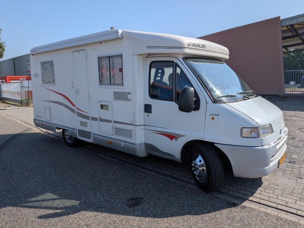 Moncayo Centaury/ Fiat Ducato 28.JTD 128PK, Caravans en Kamperen, Campers, Ringverwarming, Fiat, Bedrijf, Buitenlamp