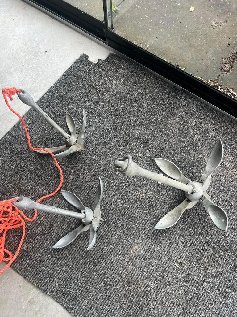 3 stuk Paraplu ankers/ bootanker 1 koop €25, Ophalen, Nieuw