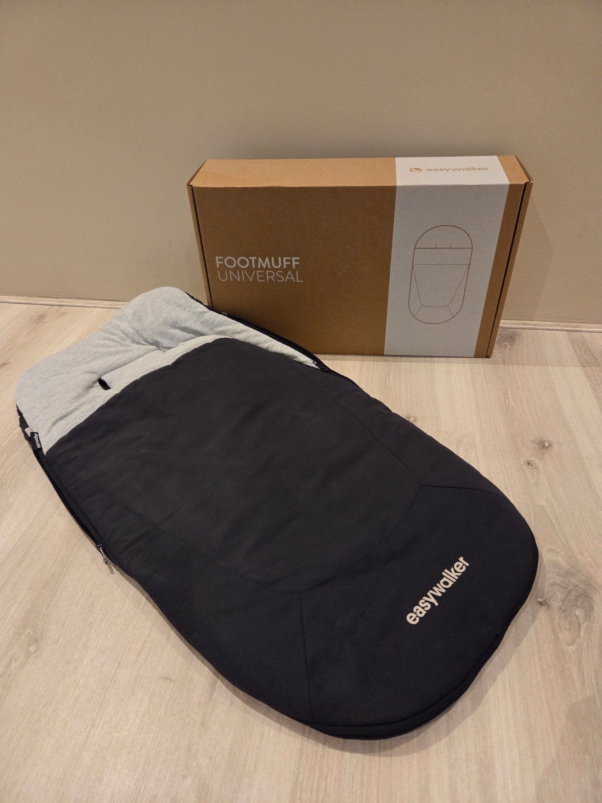 Easywalker Voetenzak Universeel - Night Black, Ophalen of Verzenden, Nieuw, Kinderwagen, Overige merken