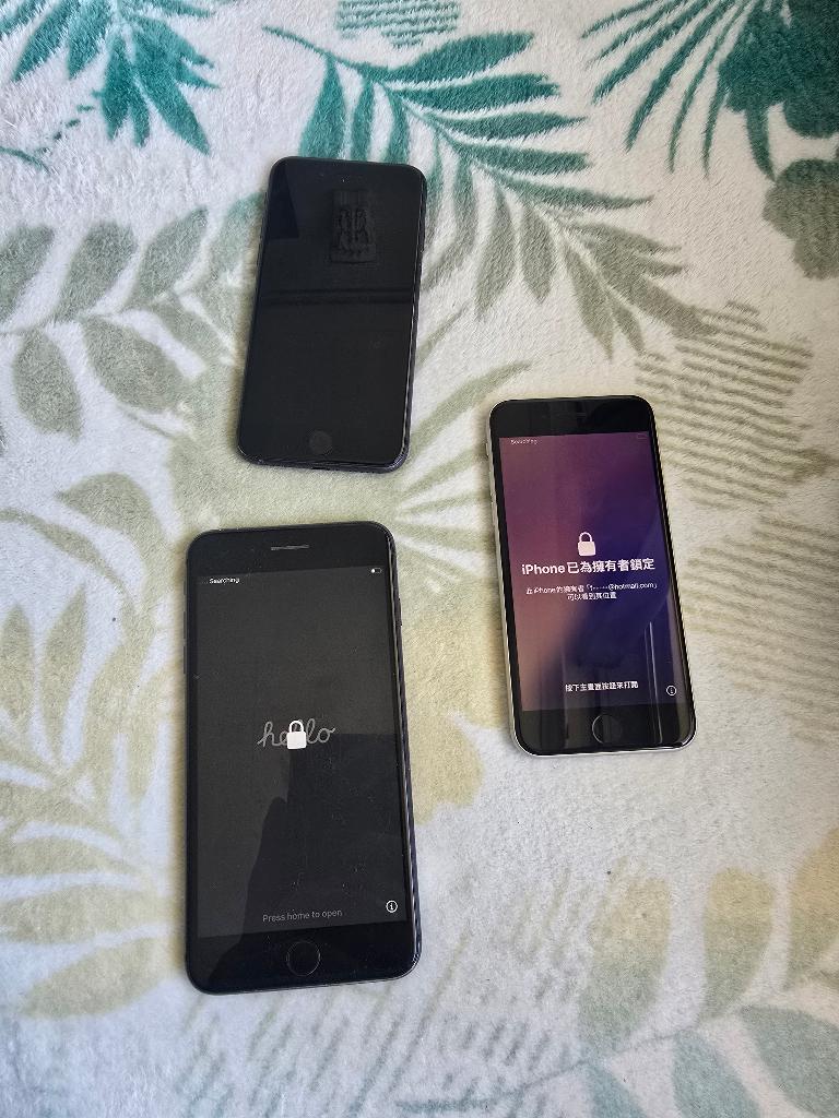 iphone 8 , SE , 8 + , 7, Telecommunicatie, Mobiele telefoons | Apple iPhone, Ophalen of Verzenden, Zwart, 64 GB