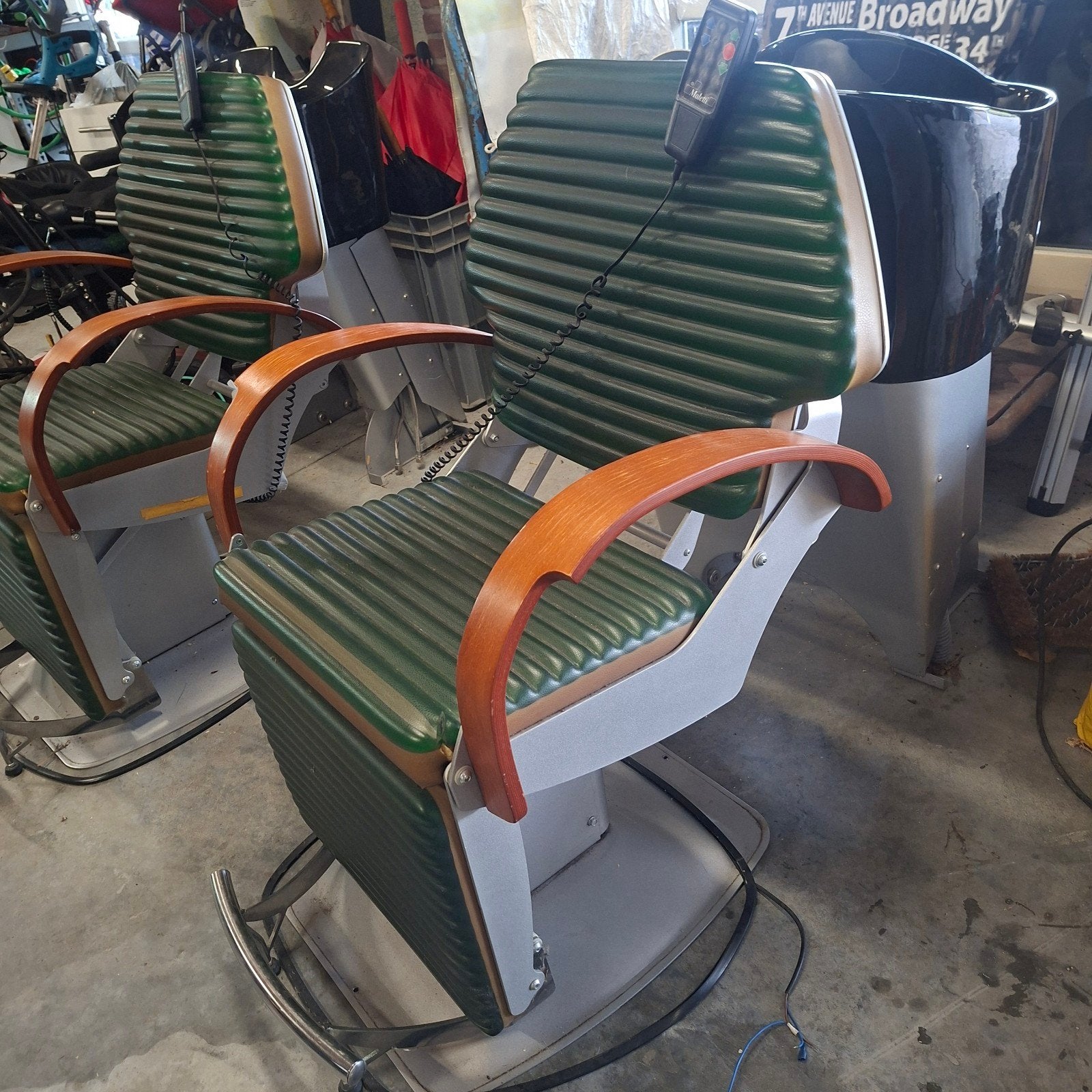 kleur wax zitting groen. Maletti merk