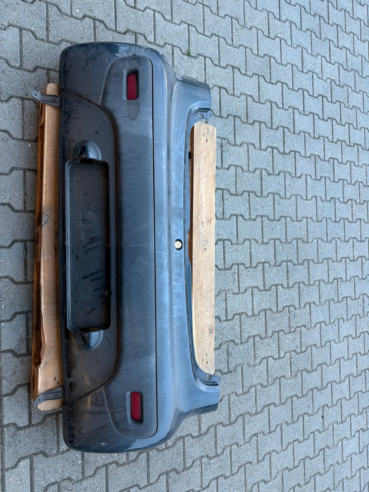 Achterbumper Citroën C1 / Peugeot 107 - Gebruikt met werk, Ophalen, Gebruikt