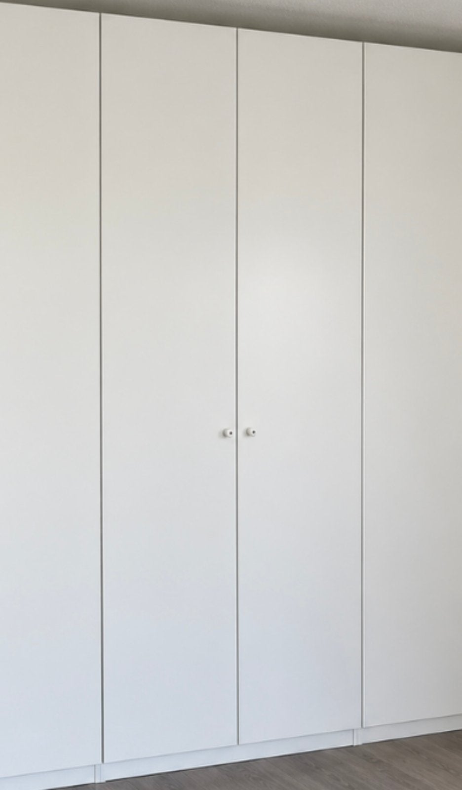 4 witte ikea pax deuren van 229 hoog, 200 cm of meer, Zo goed als nieuw, 50 tot 75 cm, 50 tot 100 cm