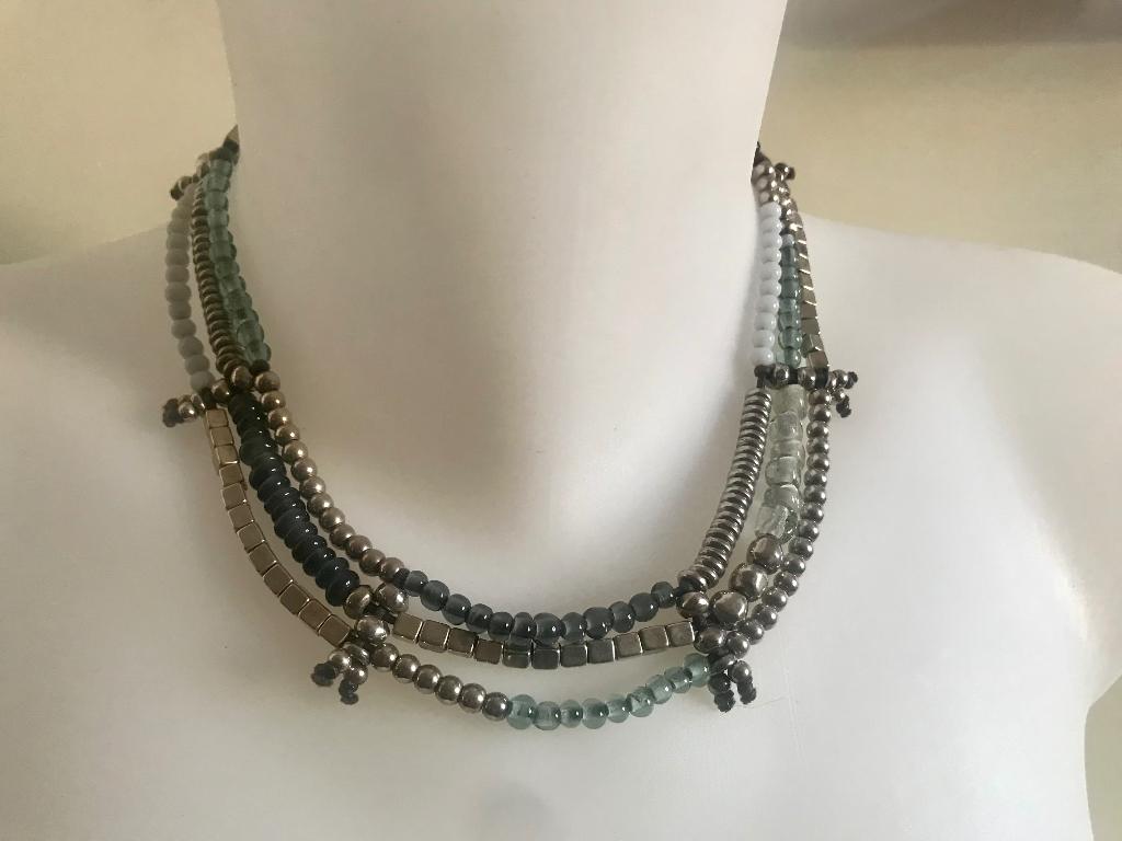 Uno de 50 Ketting (114)(309,- = 134,50) Kanication, Sieraden, Tassen en Uiterlijk, Kettingen, Ophalen of Verzenden, Nieuw, Zilver