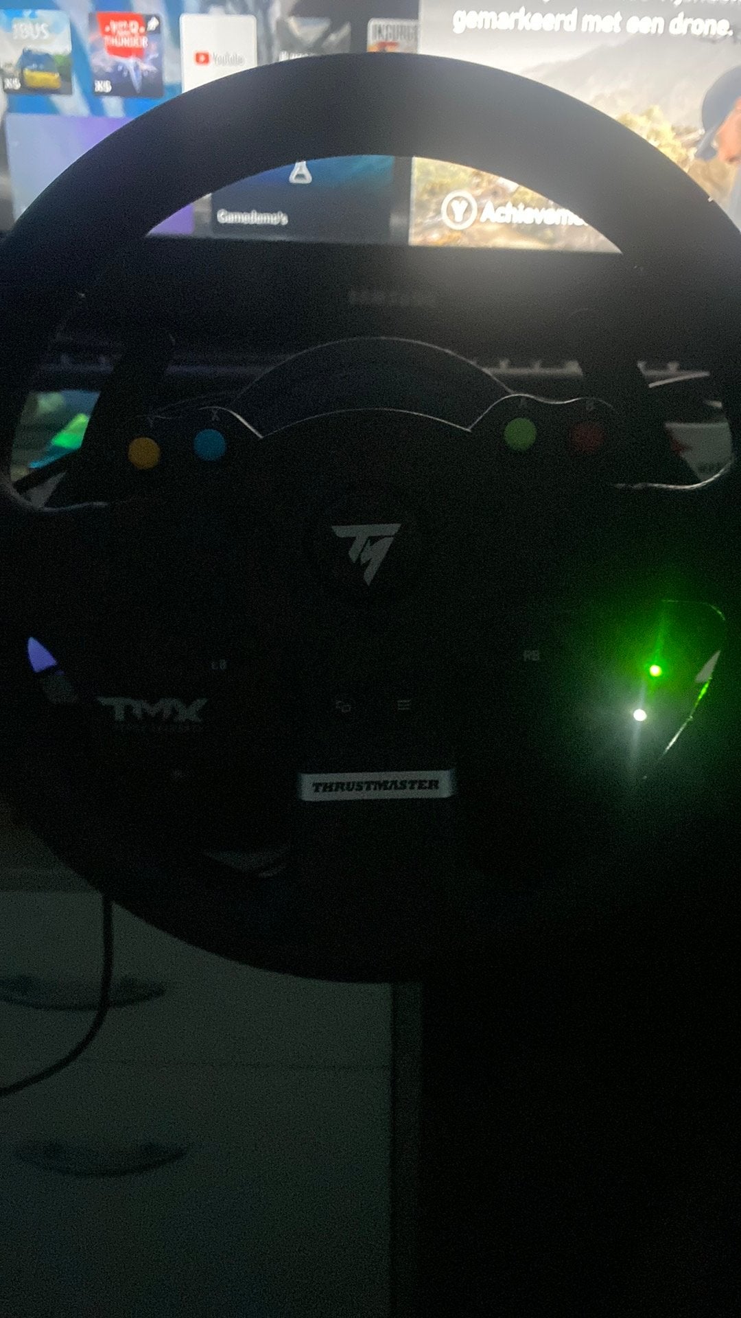 Thrustmaster tmx force feedback, Ophalen, Gebruikt