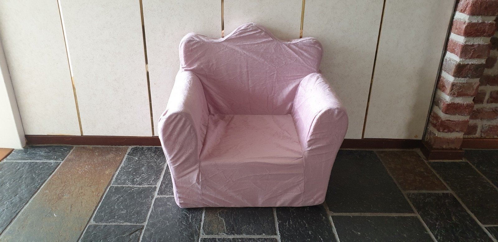 Roze prinsessenstoel voor kinderen - ongebruikt, Ophalen