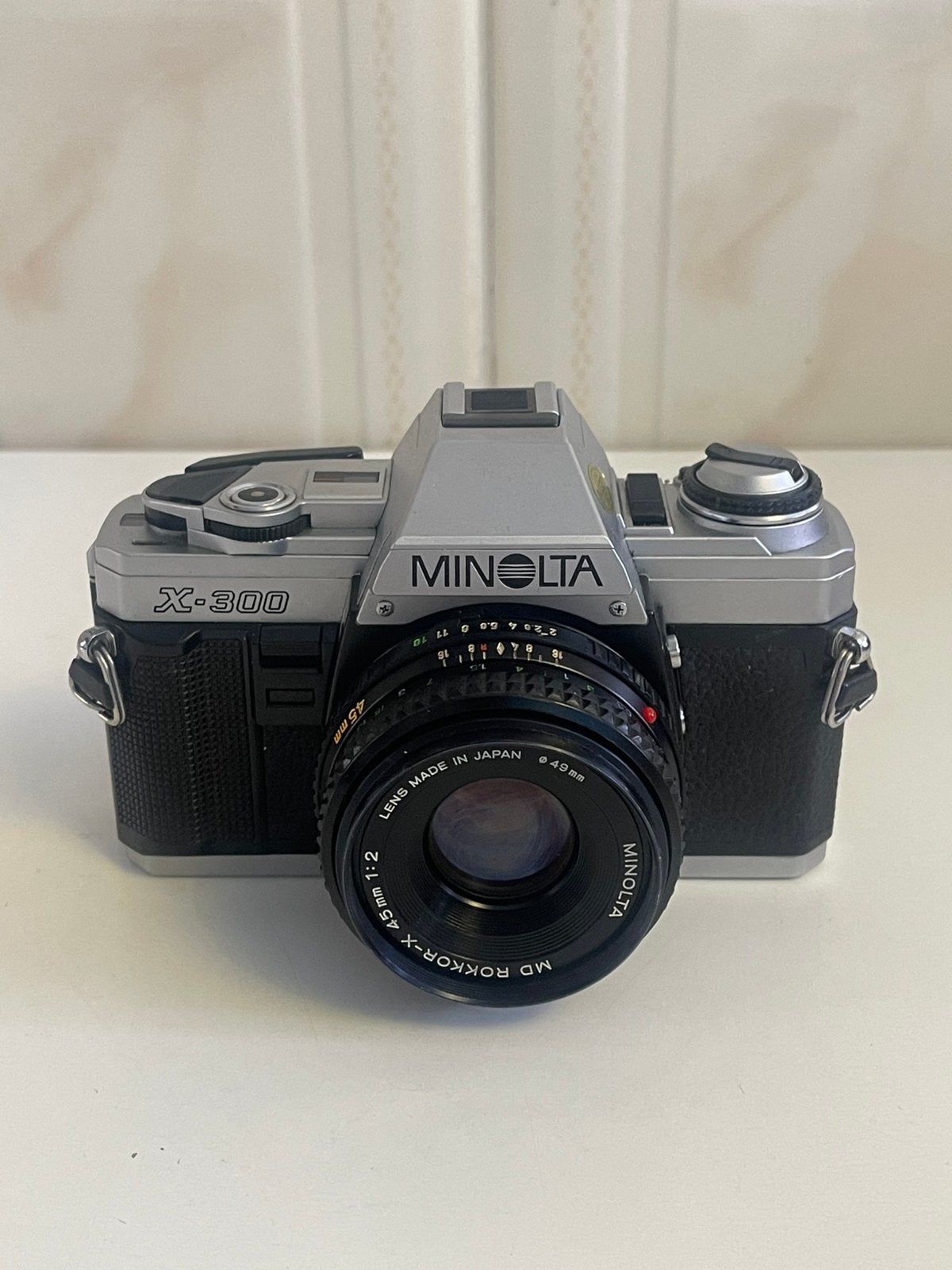 Minolta X-300, Audio, Tv en Foto, Fotocamera's Analoog, Ophalen of Verzenden, Zo goed als nieuw, Spiegelreflex, Minolta