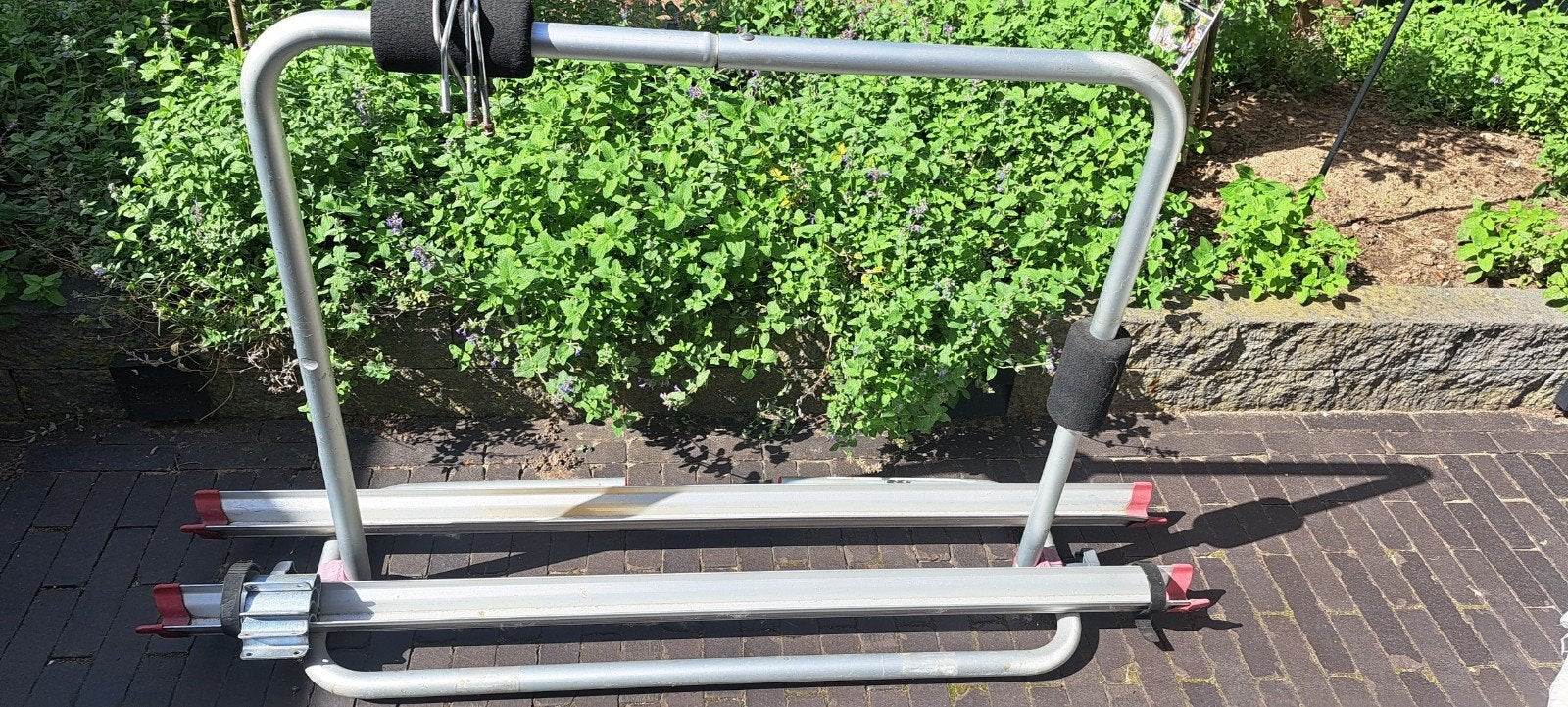 Fiamma Carry-Bike fietsendrager voor 2 fietsen, Auto diversen, Fietsendragers, Ophalen, 2 fietsen, Gebruikt, Achterklepdrager