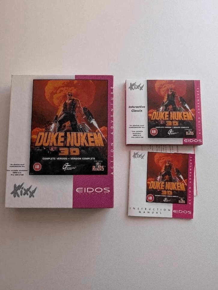 Duke nukem 3D big box PC, Vanaf 18 jaar, Shooter, 1 speler, Ophalen of Verzenden