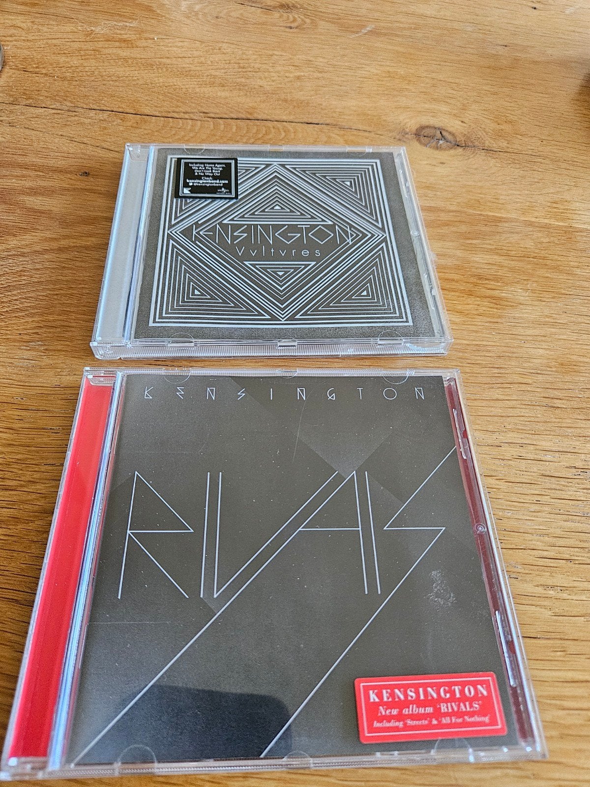 Kensington cd's 2x Rivals en Vultures zgan, Ophalen of Verzenden, Zo goed als nieuw, Poprock