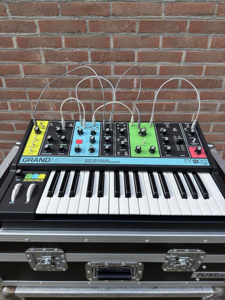 Moog Grandmother incl. Flightcase, Muziek en Instrumenten, Overige aantallen, Zo goed als nieuw, Met koffer of flightcase, Ophalen