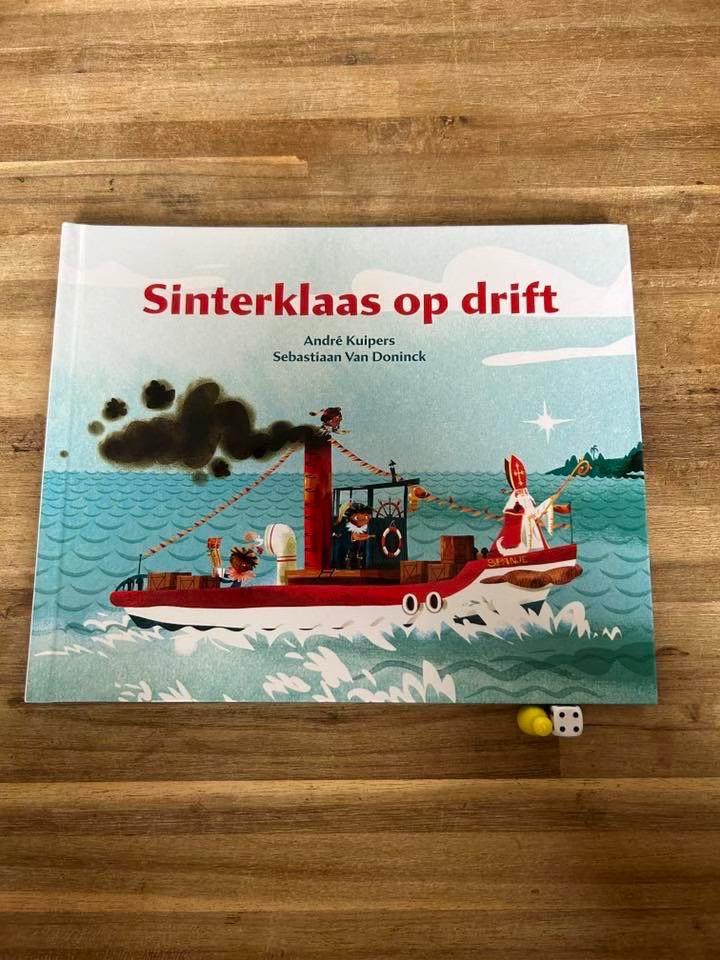 Sinterklaas op drift, Fictie algemeen, Jongen of Meisje, André Kuipers, Ophalen of Verzenden