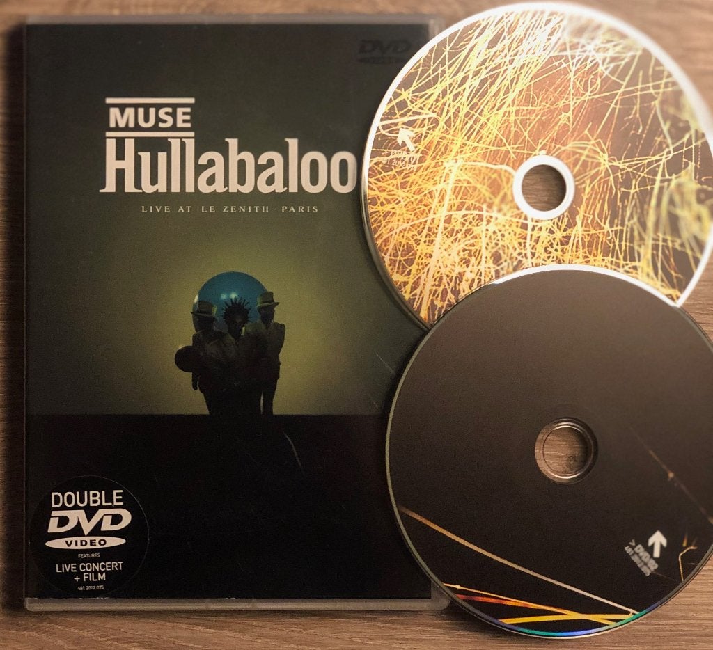 MUSE - Hullabaloo: Live at Le Zenith Paris ( 2DVD ), Vanaf 16 jaar, Ophalen of Verzenden, Zo goed als nieuw, Concert
