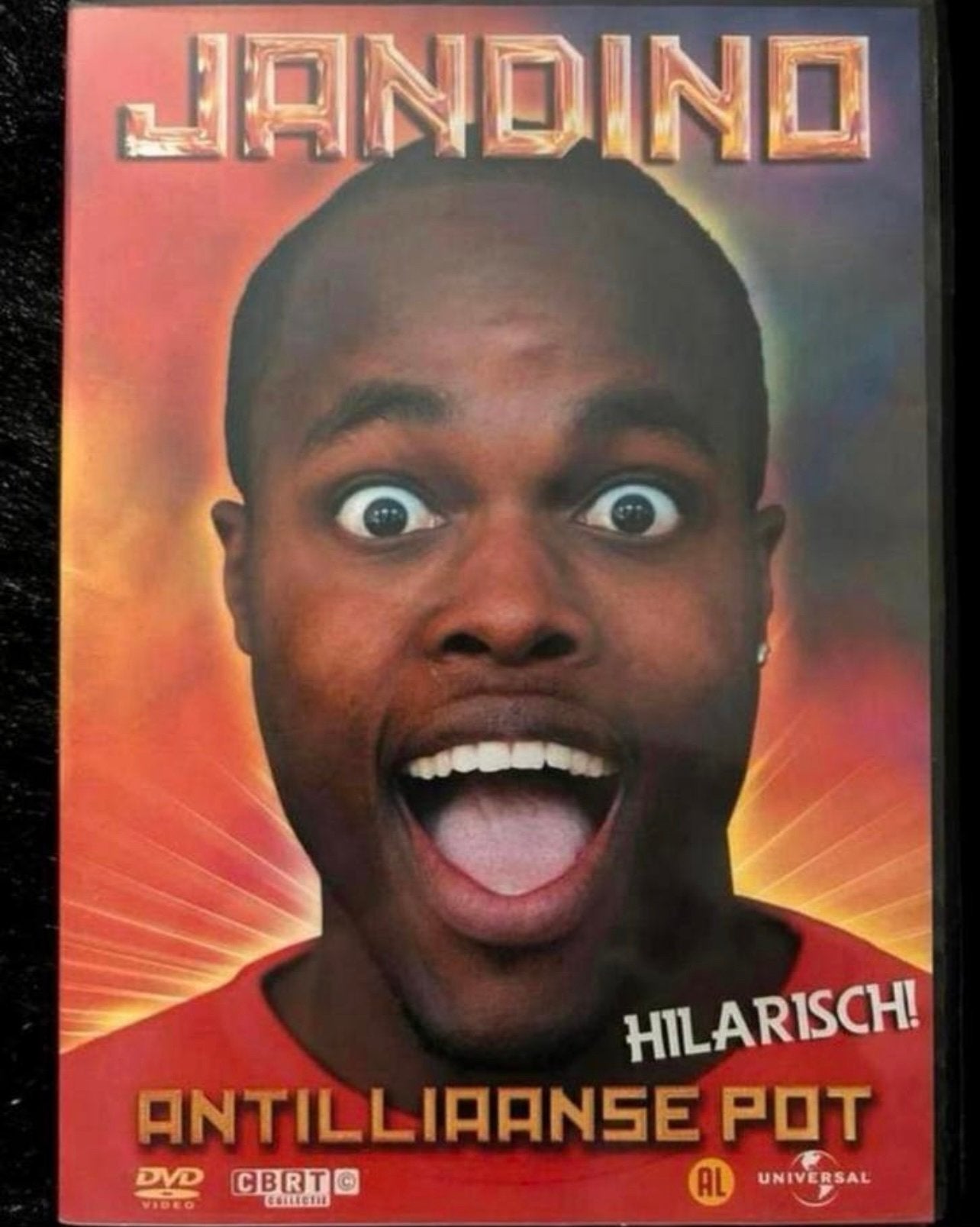 Jandino Antilliaanse pot Dvd, Alle leeftijden, Ophalen of Verzenden, Gebruikt, Stand-up of Theatershow