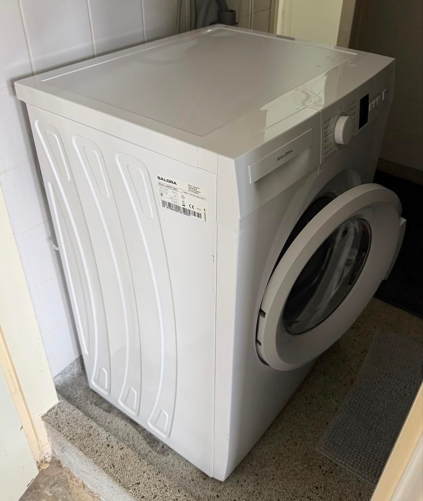 Salora WMH7140 Wasmachine 7kg - 2,5 jaar oud, Witgoed en Apparatuur, Wasmachines, Ophalen, Handwasprogramma, Zo goed als nieuw