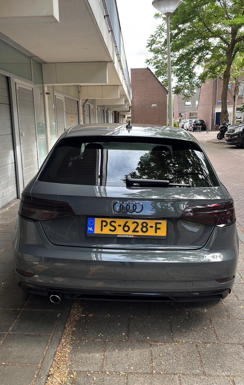Audi A3 1.0 Tfsi 116pk 2017 Grijs, Stof, 620 kg, Origineel Nederlands, Handgeschakeld
