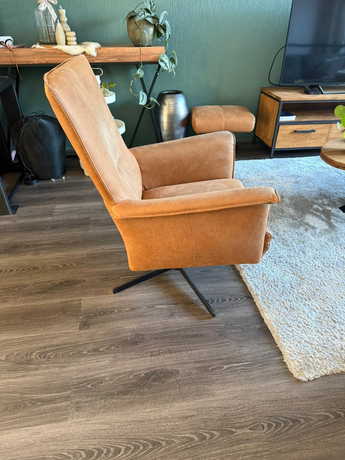 Henders & hazel fauteuil, Huis en Inrichting, Fauteuils, Ophalen, Zo goed als nieuw, 75 tot 100 cm, 50 tot 75 cm
