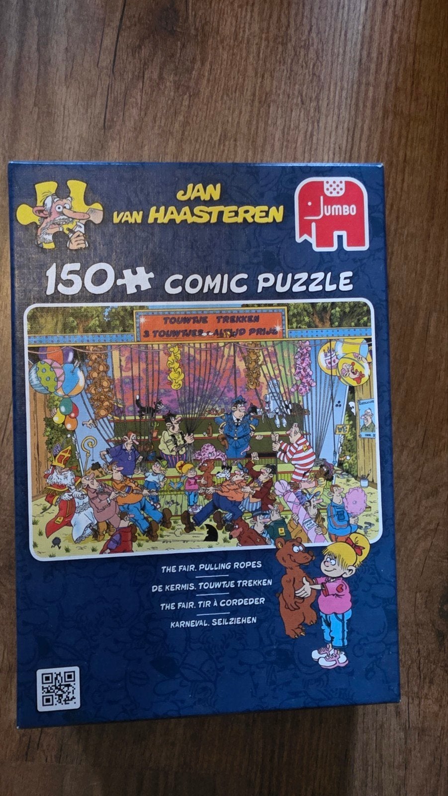 Jan van Haasteren Jumbo Comic Puzzle 150+ stukjes, Ophalen of Verzenden, Meer dan 50 stukjes, Zo goed als nieuw, 6 jaar of ouder