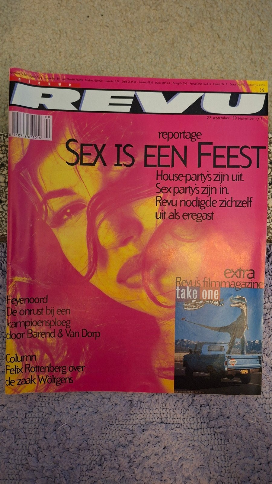 Revu Magazine 27 september - 29 september 1993, Ophalen of Verzenden, Gelezen, Overige typen